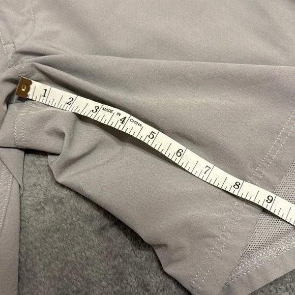 The North Face Mens Shorts Gray Lightweight Quick Dry Zip Pocket‎ Size 40 - Picture 6 of 7